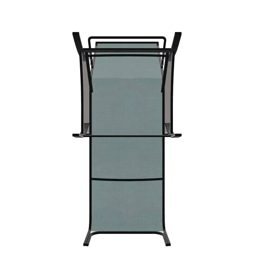 Belle Isle MGP Sling Four Position Lay - Flat Arms Chaise - LOOMLAN - Telescope - Outdoor Chaises