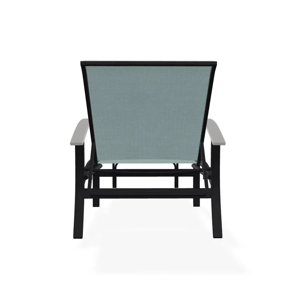 Belle Isle MGP Sling Four Position Lay - Flat Arms Chaise - LOOMLAN - Telescope - Outdoor Chaises