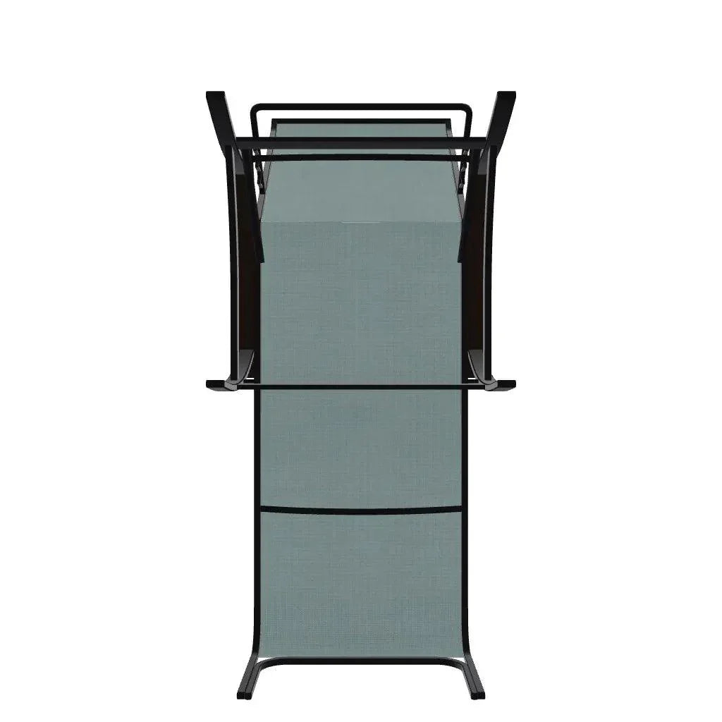 Belle Isle MGP Sling Four Position Lay - Flat Arms Chaise - LOOMLAN - Telescope - Outdoor Chaises