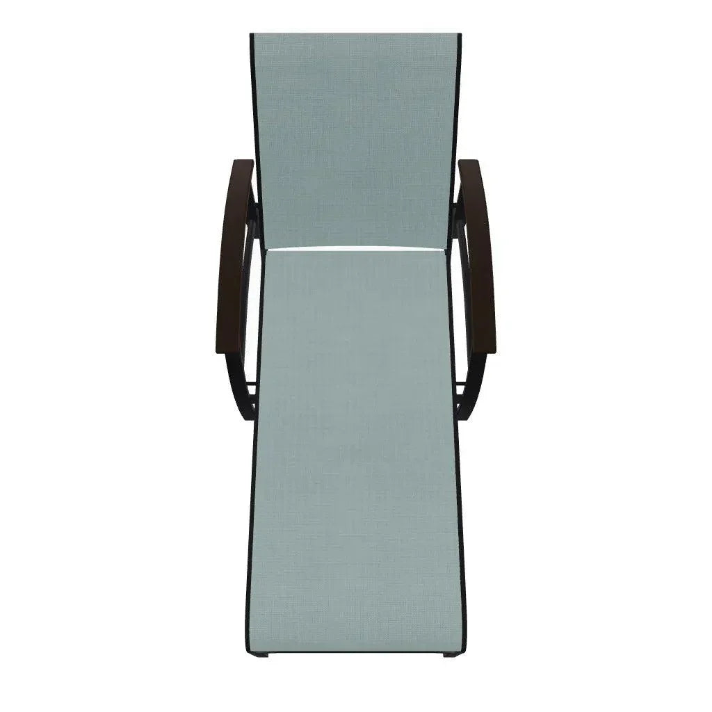 Belle Isle MGP Sling Four Position Lay - Flat Arms Chaise - LOOMLAN - Telescope - Outdoor Chaises