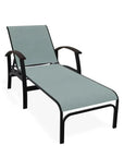Belle Isle MGP Sling Four Position Lay - Flat Arms Chaise - LOOMLAN - Telescope - Outdoor Chaises