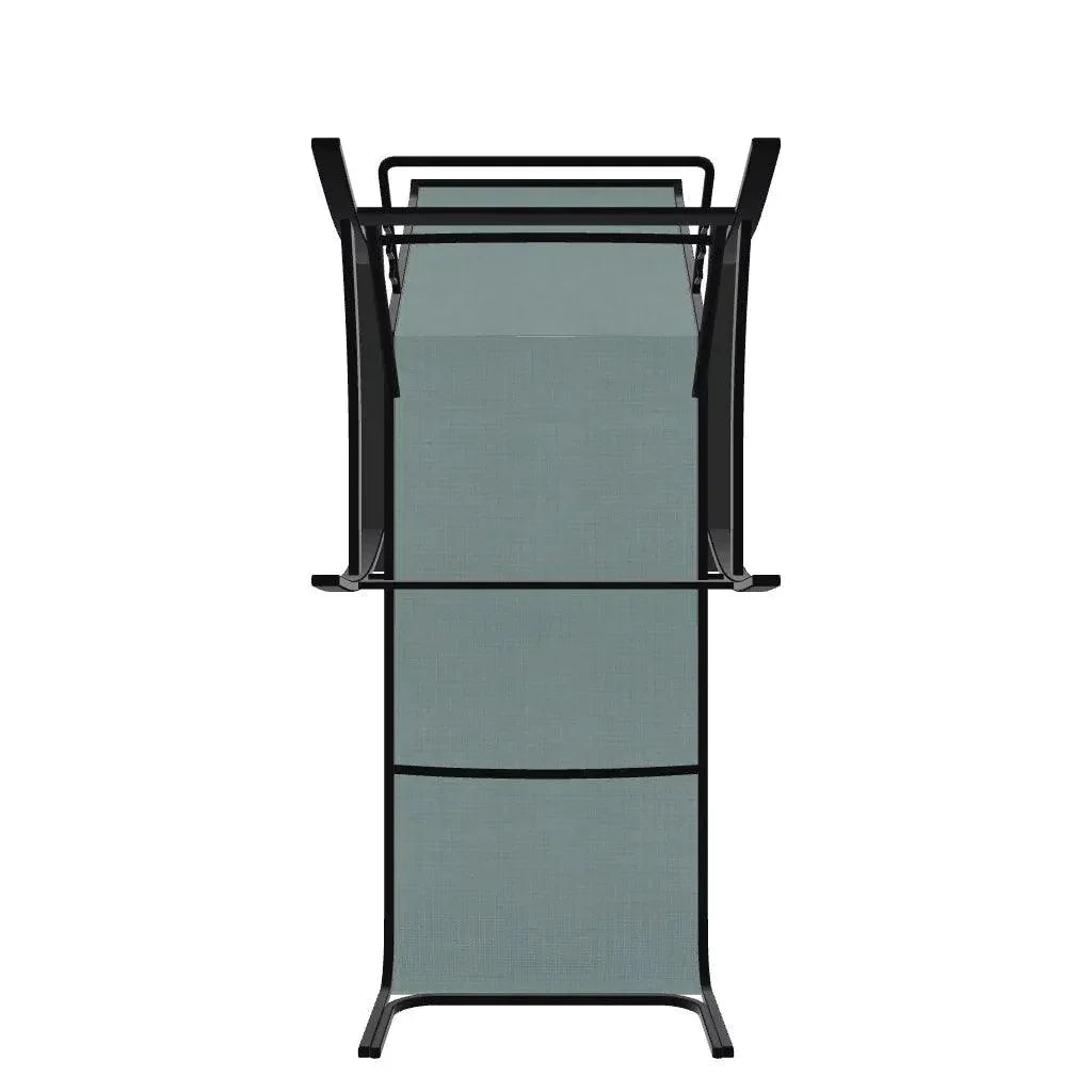 Belle Isle MGP Sling Four Position Lay - Flat Arms Chaise - LOOMLAN - Telescope - Outdoor Chaises