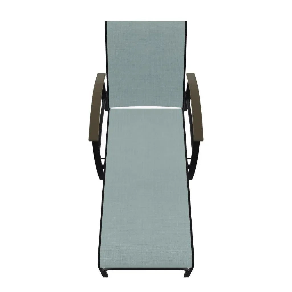 Belle Isle MGP Sling Four Position Lay - Flat Arms Chaise - LOOMLAN - Telescope - Outdoor Chaises