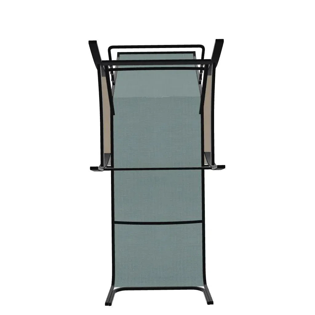 Belle Isle MGP Sling Four Position Lay - Flat Arms Chaise - LOOMLAN - Telescope - Outdoor Chaises