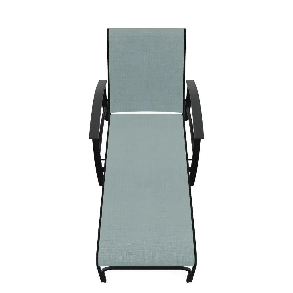 Belle Isle MGP Sling Four Position Lay - Flat Arms Chaise - LOOMLAN - Telescope - Outdoor Chaises