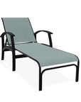 Belle Isle MGP Sling Four Position Lay - Flat Arms Chaise - LOOMLAN - Telescope - Outdoor Chaises