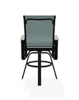 Belle Isle Sling Bar Height Swivel MGP Arm Chair - LOOMLAN - Telescope - Outdoor Bar Stools