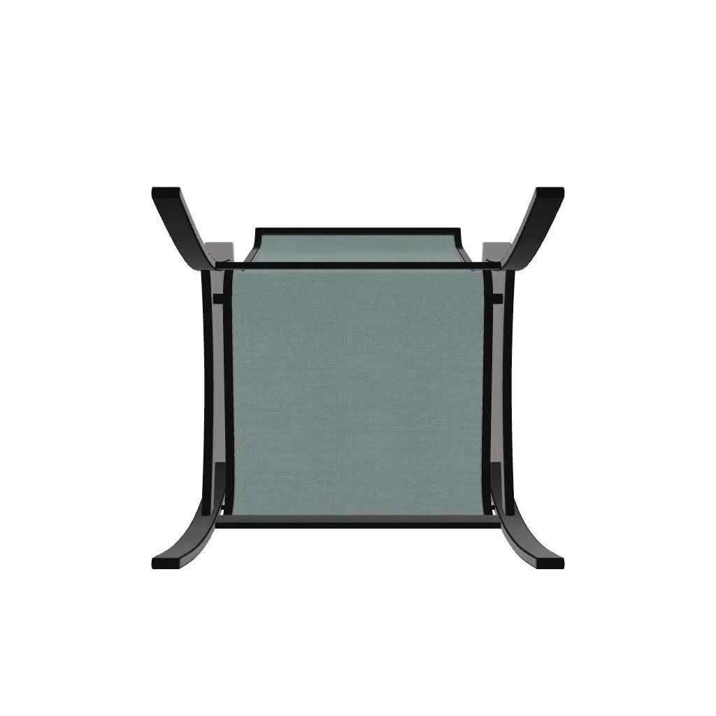 Belle Isle Sling Marine Grade Polymer Arm Chair - LOOMLAN - Telescope - Outdoor Accent Chairs