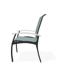 Belle Isle Sling Marine Grade Polymer Arm Chair - LOOMLAN - Telescope - Outdoor Accent Chairs