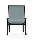 Belle Isle Sling Marine Grade Polymer Arm Chair - LOOMLAN - Telescope - Outdoor Accent Chairs