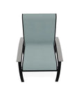 Belle Isle Sling Marine Grade Polymer Arm Chair - LOOMLAN - Telescope - Outdoor Accent Chairs