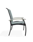 Belle Isle Sling Marine Grade Polymer Arm Chair - LOOMLAN - Telescope - Outdoor Accent Chairs