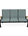 Belle Isle Sling Marine Grade Polymer Arms 3 - Seat Sofa - LOOMLAN - Telescope - Outdoor Sofas & Loveseats