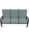 Belle Isle Sling Marine Grade Polymer Arms 3 - Seat Sofa - LOOMLAN - Telescope - Outdoor Sofas & Loveseats