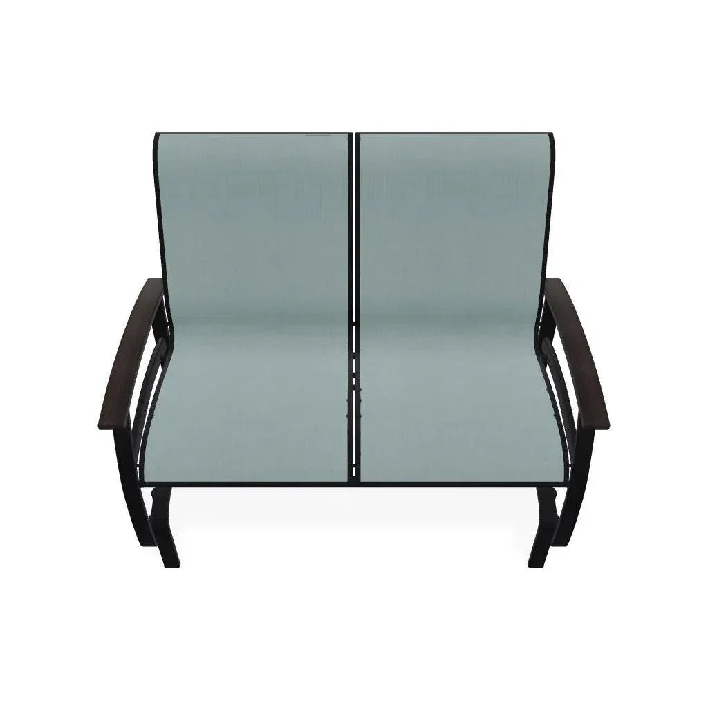 Belle Isle Sling MGP Arms 2 - Seat Glider - LOOMLAN - Telescope - Outdoor Sofas &amp; Loveseats