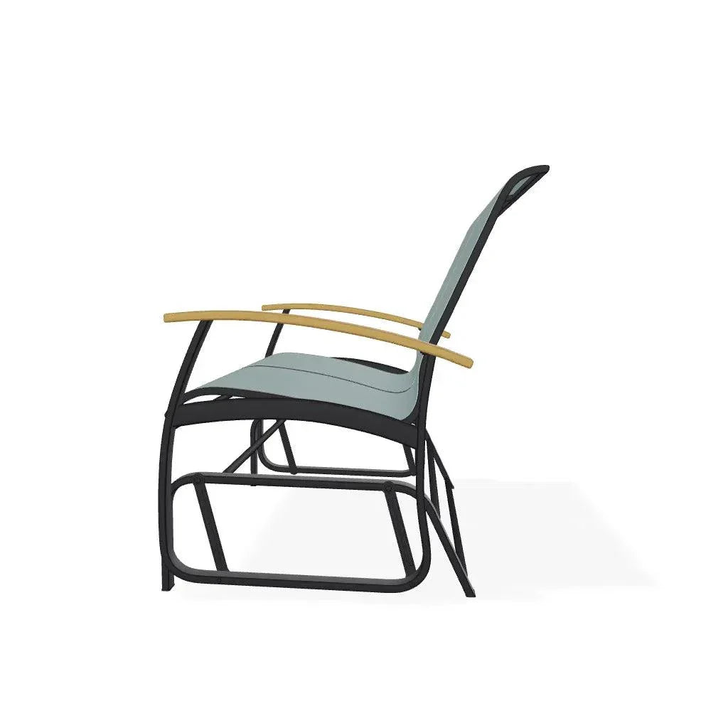 Belle Isle Sling MGP Arms 2 - Seat Glider - LOOMLAN - Telescope - Outdoor Sofas &amp; Loveseats