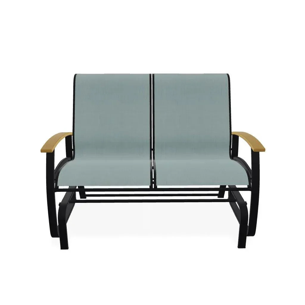 Belle Isle Sling MGP Arms 2 - Seat Glider - LOOMLAN - Telescope - Outdoor Sofas &amp; Loveseats