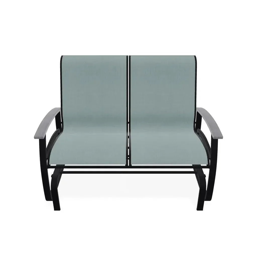 Belle Isle Sling MGP Arms 2 - Seat Glider - LOOMLAN - Telescope - Outdoor Sofas &amp; Loveseats