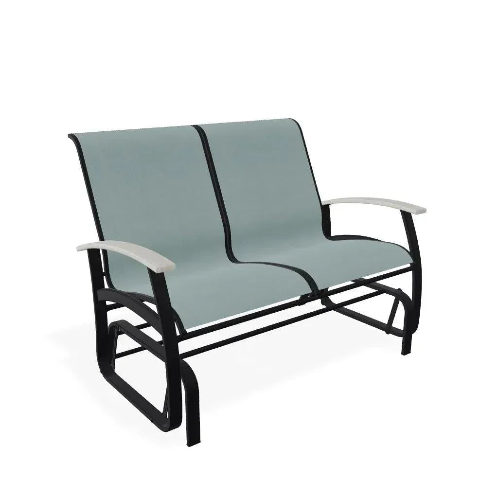 Belle Isle Sling MGP Arms 2 - Seat Glider - LOOMLAN - Telescope - Outdoor Sofas &amp; Loveseats