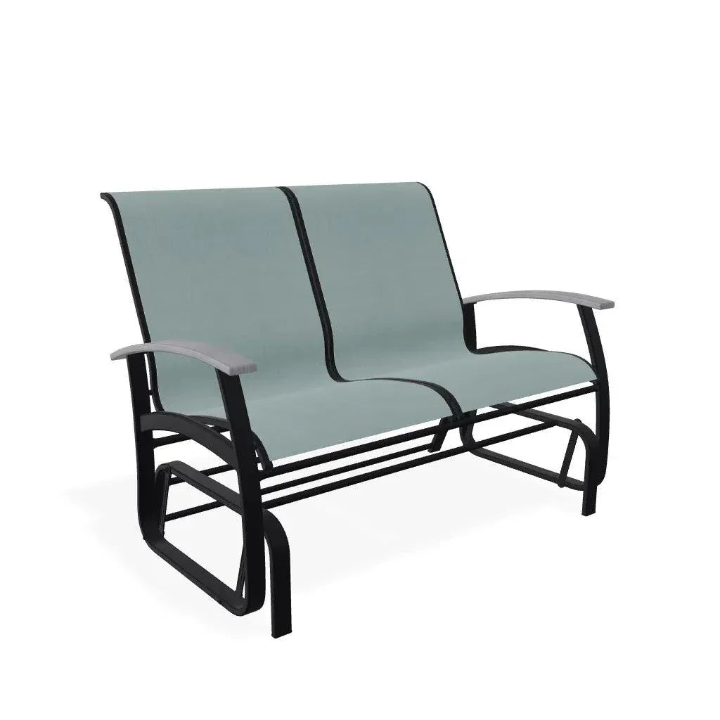 Belle Isle Sling MGP Arms 2 - Seat Glider - LOOMLAN - Telescope - Outdoor Sofas &amp; Loveseats