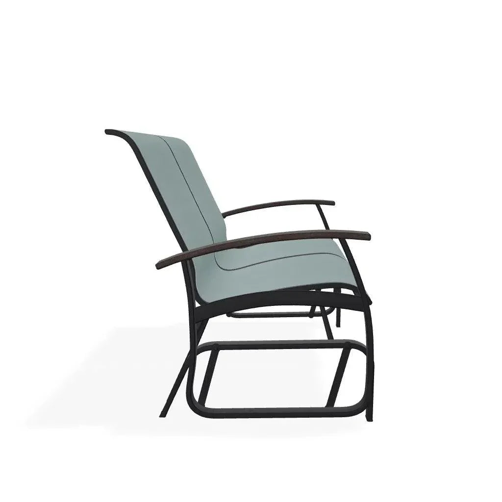 Belle Isle Sling MGP Arms 2 - Seat Glider - LOOMLAN - Telescope - Outdoor Sofas &amp; Loveseats