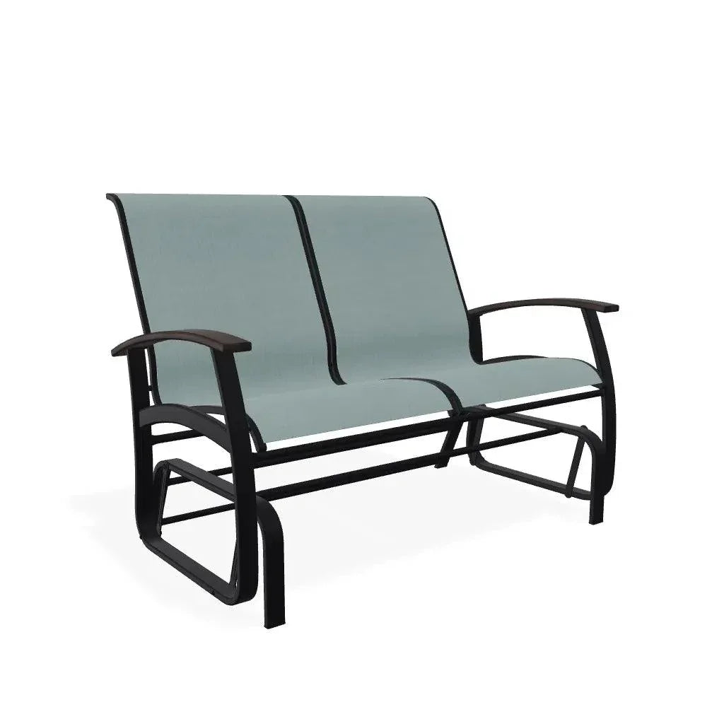 Belle Isle Sling MGP Arms 2 - Seat Glider - LOOMLAN - Telescope - Outdoor Sofas &amp; Loveseats
