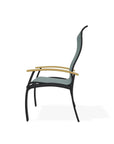 Belle Isle Sling Supreme MGP Arm Chair - LOOMLAN - Telescope - Outdoor Accent Chairs