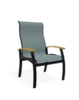 Belle Isle Sling Supreme MGP Arm Chair - LOOMLAN - Telescope - Outdoor Accent Chairs