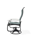 Belle Isle Sling Supreme Swivel Rocker MGP Arms - LOOMLAN - Telescope - Outdoor Accent Chairs
