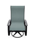 Belle Isle Sling Supreme Swivel Rocker MGP Arms - LOOMLAN - Telescope - Outdoor Accent Chairs