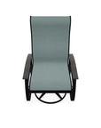 Belle Isle Sling Supreme Swivel Rocker MGP Arms - LOOMLAN - Telescope - Outdoor Accent Chairs