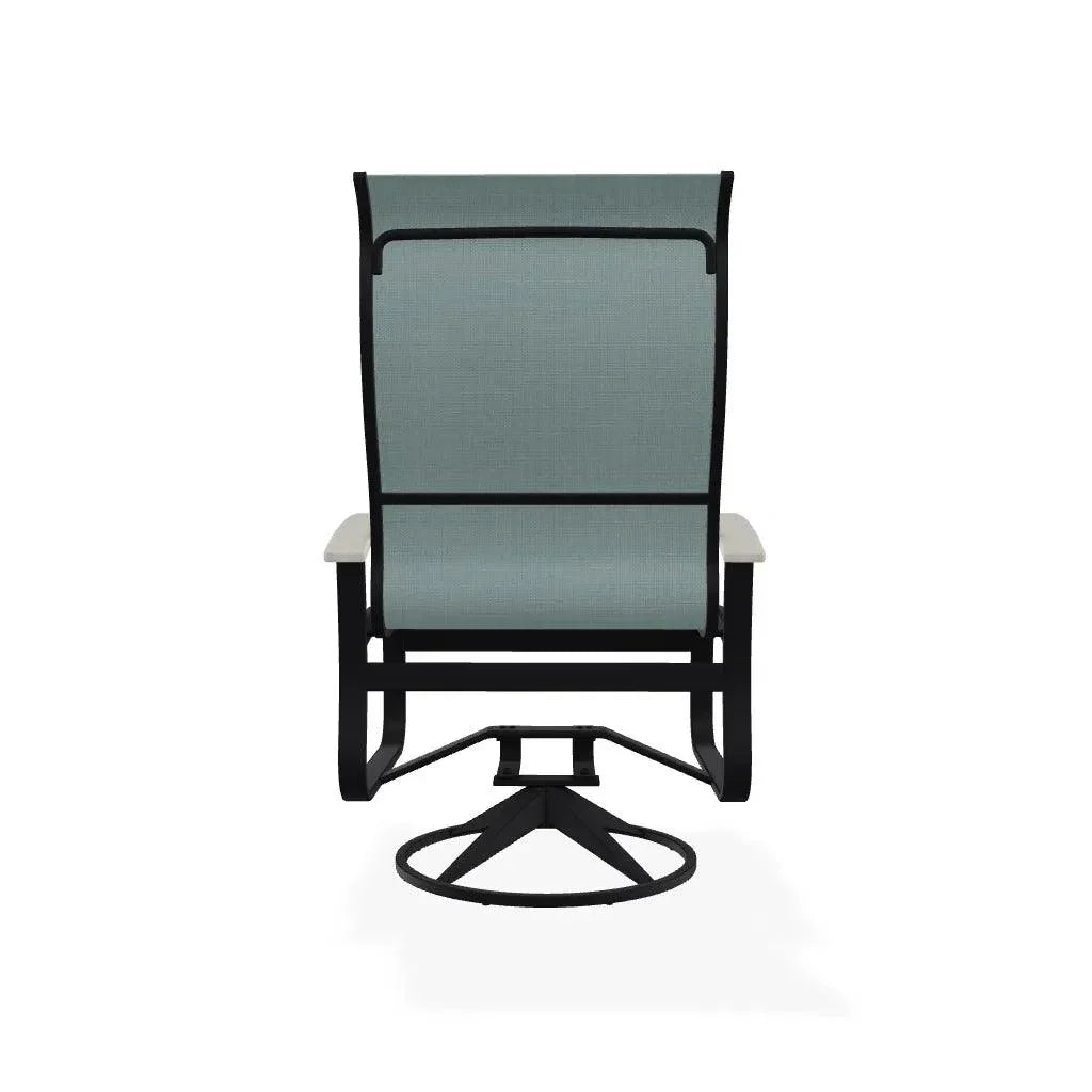 Belle Isle Sling Supreme Swivel Rocker MGP Arms - LOOMLAN - Telescope - Outdoor Accent Chairs