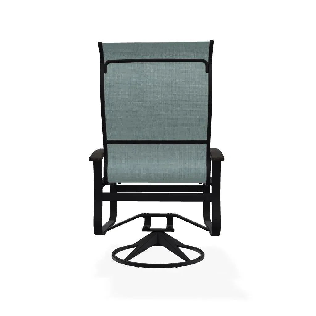Belle Isle Sling Supreme Swivel Rocker MGP Arms - LOOMLAN - Telescope - Outdoor Accent Chairs