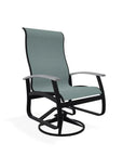 Belle Isle Sling Supreme Swivel Rocker MGP Arms - LOOMLAN - Telescope - Outdoor Accent Chairs