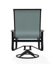 Belle Isle Sling Swivel Rocker with MGP Arms - LOOMLAN - Telescope - Outdoor Accent Chairs