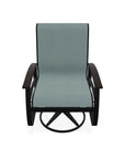 Belle Isle Sling Swivel Rocker with MGP Arms - LOOMLAN - Telescope - Outdoor Accent Chairs
