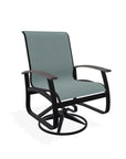 Belle Isle Sling Swivel Rocker with MGP Arms - LOOMLAN - Telescope - Outdoor Accent Chairs