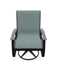Belle Isle Sling Swivel Rocker with MGP Arms - LOOMLAN - Telescope - Outdoor Accent Chairs