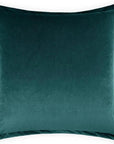 D.V. Kap Belvedere Flange Laguna Teal Throw Pillow With Insert
