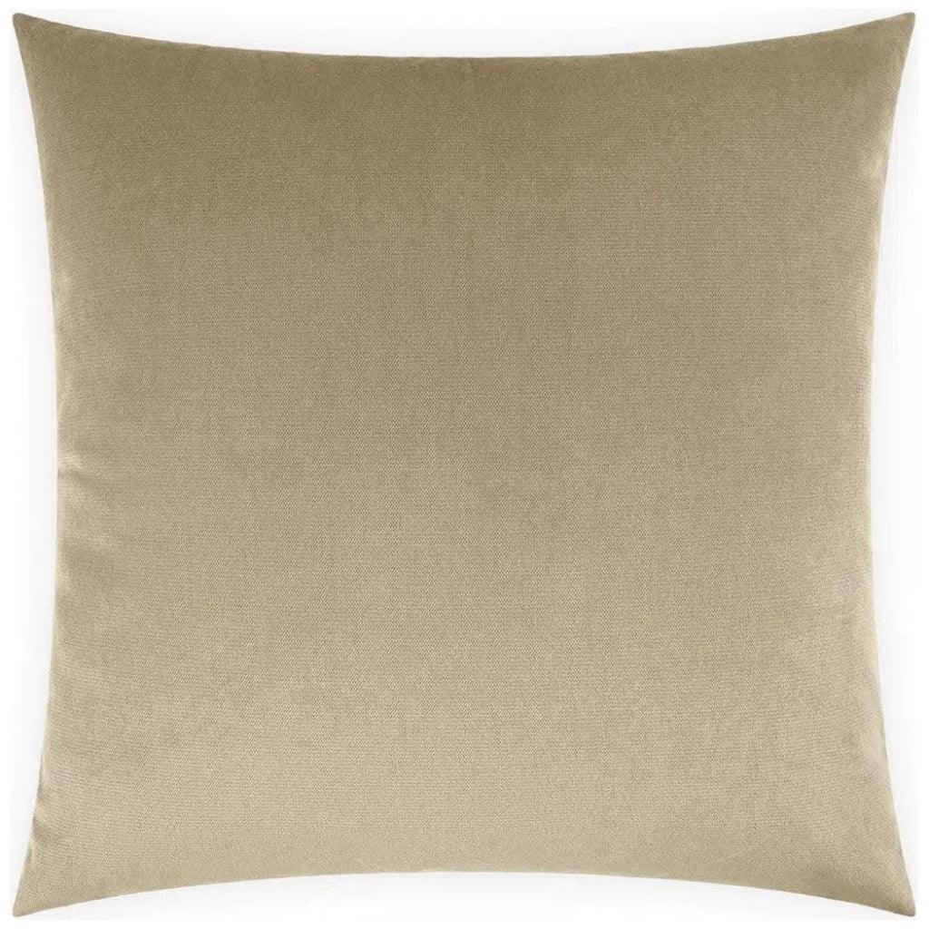 D.V. Kap Belvedere Linen Brown Throw Pillow With Insert
