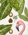 Love Tropical Canvas Art