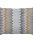 Biscotti Accordian Geo Outdoor Pillow - LOOMLAN - Earnest Collection - Outdoor Pillows