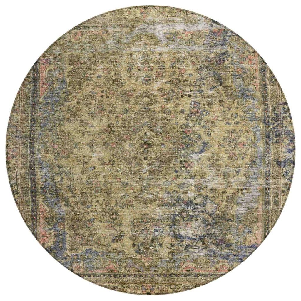 LOOMLAN Rugs Blazura Aloe Washable Indoor-Outdoor Rug