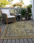LOOMLAN Rugs Blazura Aloe Washable Indoor-Outdoor Rug