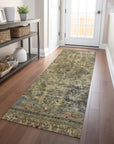 LOOMLAN Rugs Blazura Aloe Washable Indoor-Outdoor Rug