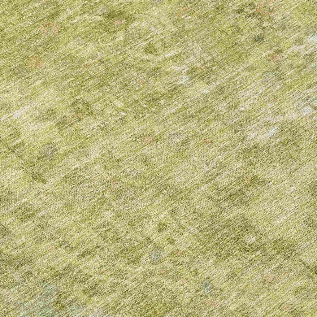 LOOMLAN Rugs Blazura Green Washable Indoor-Outdoor Rug