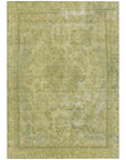 LOOMLAN Rugs Blazura Green Washable Indoor-Outdoor Rug