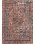 LOOMLAN Rugs Blazura Pink Washable Indoor-Outdoor Rug