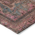 LOOMLAN Rugs Blazura Pink Washable Indoor-Outdoor Rug