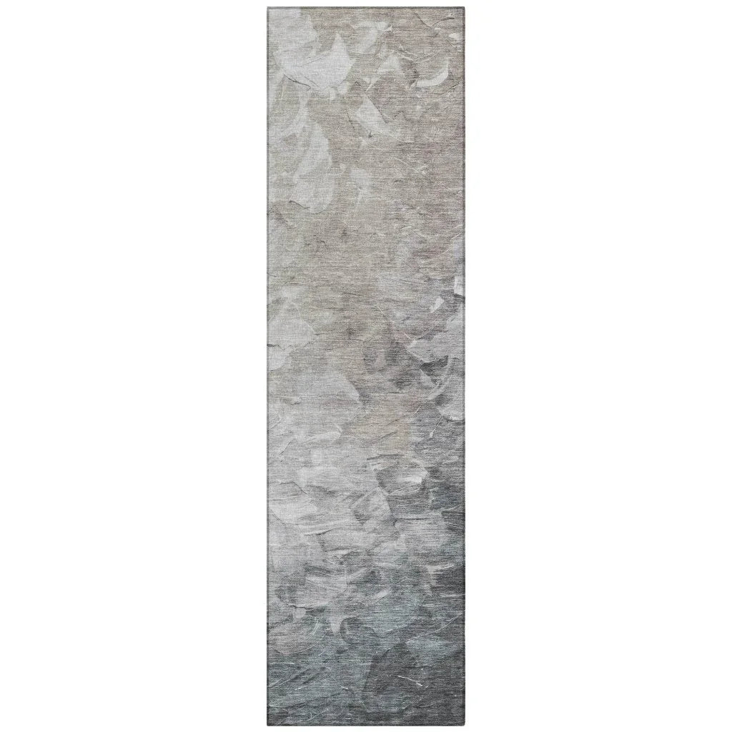 LOOMLAN Rugs Braearis Brown Washable Indoor-Outdoor Rug